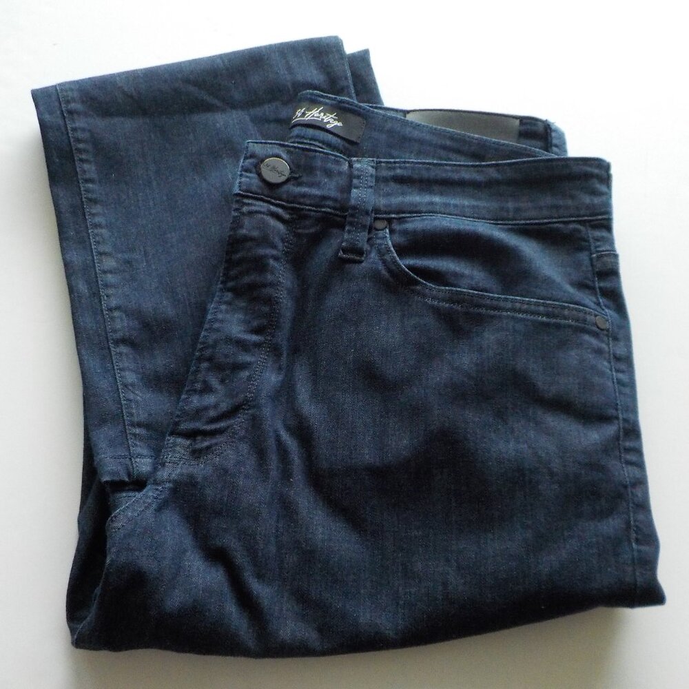 34 Heritage Jeans Size 35/32 Charisma Style Denim Blue  (239)